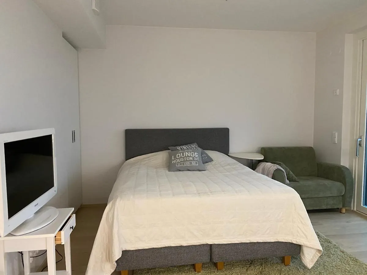 Sea View Lux Kalasatama Romantic Studio - Balcony & Coffee& Tee, Wifi, Gym &Sauna 赫尔辛基