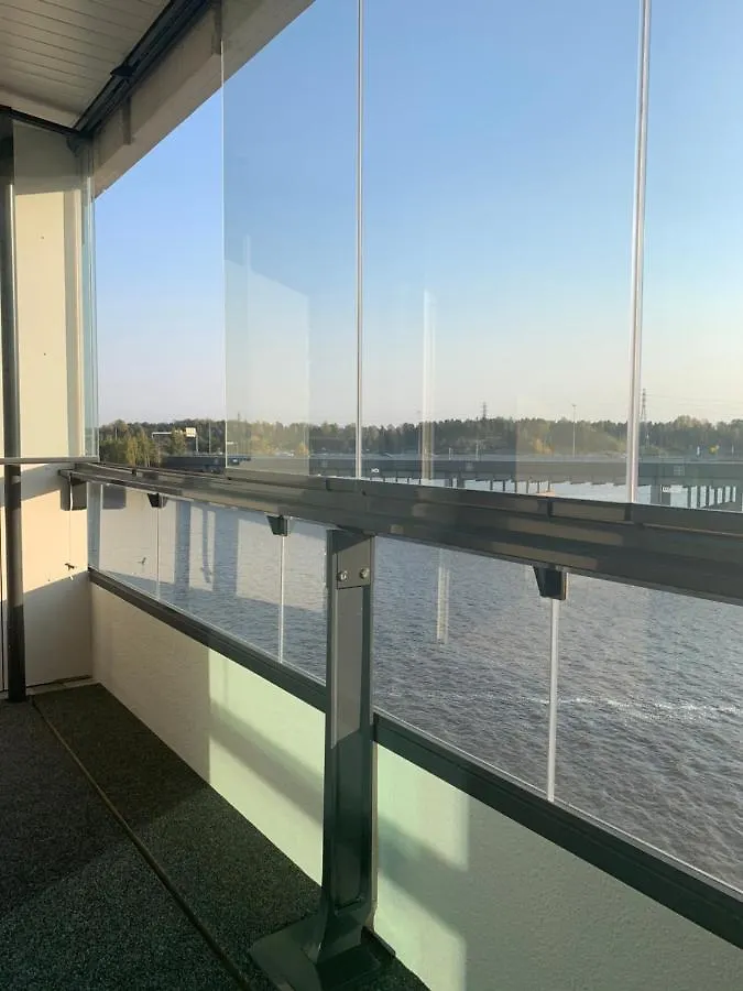 Sea View Lux Kalasatama Romantic Studio - Balcony & Coffee& Tee, Wifi, Gym &Sauna 赫尔辛基 0*,
